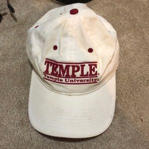 Temple University Strap Back